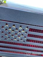 img 1 attached to US Flag Taillight Cover Guard For Jeep Wrangler JK/JKU 2007-2018 - Decorative Protector Exterior Accessory By ABIGAIL review by Cameron Reed
