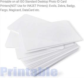 img 1 attached to THONSEN 13.56MHz MIFARE Classic 1K RFID Smart Cards ISO14443A Blank RFID Hotel Key Cards Sublimation Printable (Pack Of 100)