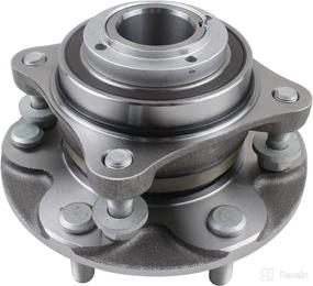 img 4 attached to 🔧 MACEL 515040 Front Wheel Bearing and Hub Assembly - Compatible with Toyota 4Runner, FJ Cruiser, Tacoma, and Hilux - 2WD Only - 6Lugs w/ABS - 2003-2019 Models