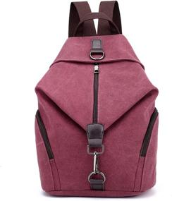 img 3 attached to LUI SUI Women's Handbags, Wallets, and Satchels: Backpack Shoulder Rucksack