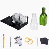 imt glass bottle cutter tool kit for diy wine, beer, liquor, whiskey and champagne cutting - square/round bottles logo