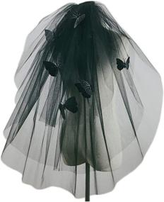 img 1 attached to 🖤 Ravishing Gothic-Inspired Women's Accessories for Weddings, Cathedrals, and Halloween Events