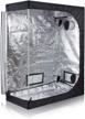 create the perfect indoor garden with greenhouser high reflective grow tent - ideal for growing plants, fruits, flowers, and vegetables logo