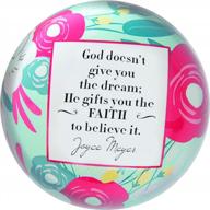 faith paperweight, multi-colored carpentree gift logo