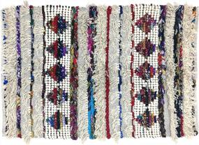 img 2 attached to Vibrant And Versatile: Pop Shop Mateo Area Rug In 30" X 46" Multi-Color
