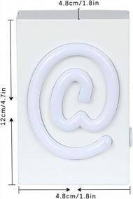 img 2 attached to OYE HOYE LED Letter Symbol Sign, неоновые ночные световые вывески для DIY и рождественского украшения, многоцветное изменение цвета и декоративное освещение с питанием от USB / батареи - белый @