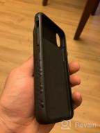 img 1 attached to IPhone X XS 10 Battery Case - Slim Protective Charger With 4100MAh Rechargeable Power For Improved Phone Longevity And Performance, Compatible With 5.8 Inch Screen Size, In Black (New Version) review by Paul Giordano