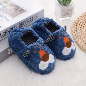 img 2 attached to 🐶 Stylish Fluffy Doggy Slippers for Baby Boys' – Perfect Shoes via Slippers