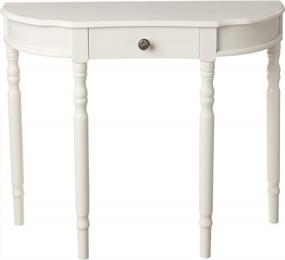 img 3 attached to 🏠 Frenchi Home Furnishing Console Table for Entryway - Quality Furniture for a Stylish and Functional Space