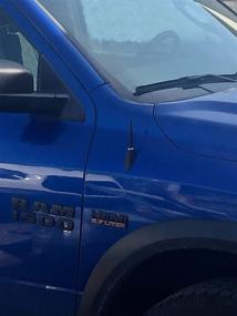 img 2 attached to 🚀 Durable Bullet Style Antenna Mast Upgrade for Dodge RAM 1500 (2009-2019)