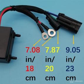 img 3 attached to 🔧 Tuzliufi Tilt Trim Relay for OMC Johnson Evinrude E-Tec 586767 0586767 - 200-300 HP DE15, DE20, DE22, DE25, DE30, E115, E130, E135, E150, E15D, E15H, E25D, E30D, E40D, E50D, E60D, E75D, E90D, Z120