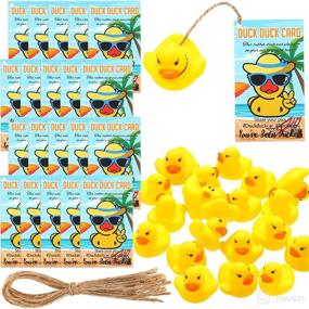 img 4 attached to 60 Duck Duck Card Game: Spread Fun with Rubber Ducks and Tags
