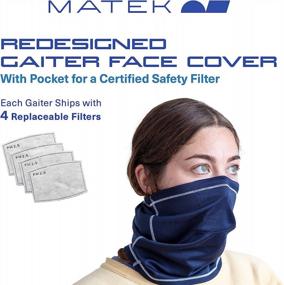 img 3 attached to Matek Gaiter Face Cover Lightweight
