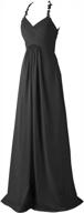 prom dress long evening gown chiffon halter prom gowns lace evening dresses logo