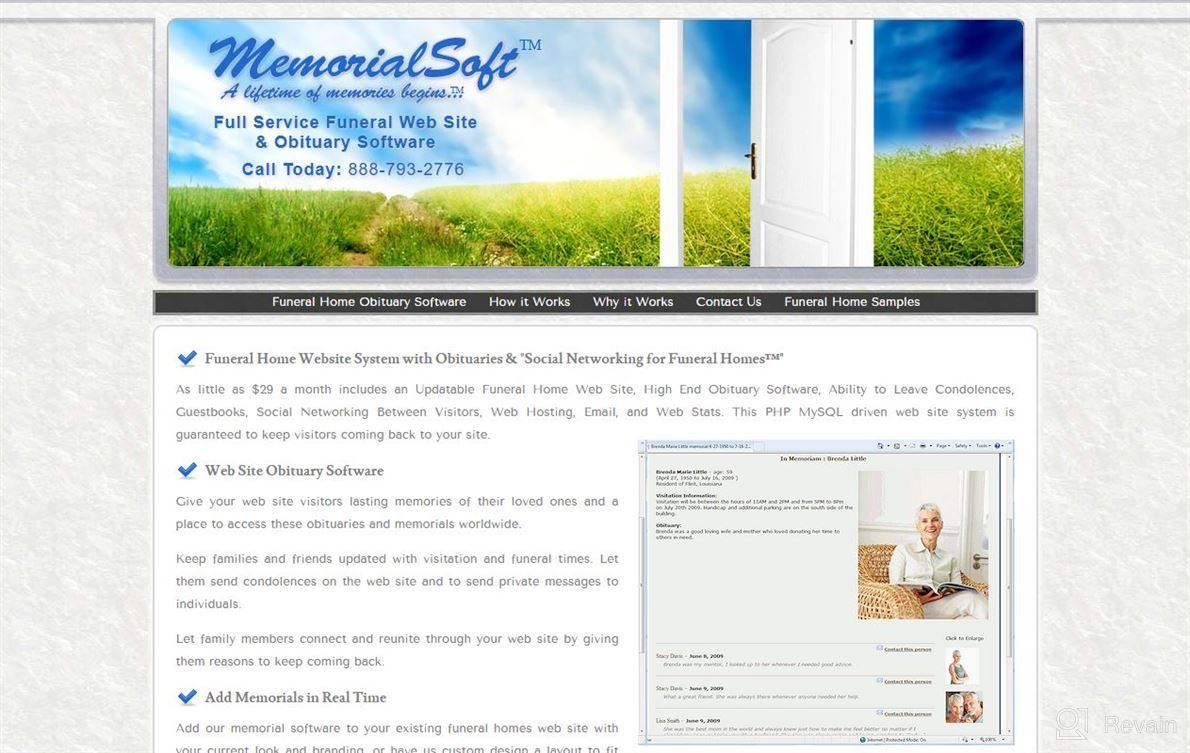 img 1 attached to MemorialSoft review by Eloy Boelkens