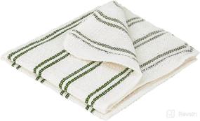 img 1 attached to DecorRack Scrubber Dish Cloth: 12 x 12 in Poly Mesh Scour Side Premium Dishcloths, 12 Pack – Ultra Absorbent & Durable