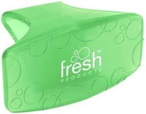 img 1 attached to 🥒 Eco Bowl Clip: Chemical-Free Toilet, Trash & Air Freshener – Cucumber Melon Scent, Made in USA, 12pk