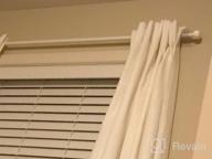 картинка 1 прикреплена к отзыву Easy And Convenient Curtain Hanging Solution: 4PCS Transparent Adhesive Curtain Rod Brackets With Screws от Kenny Noel