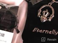 img 1 attached to 👑 Forever in My Heart Crown Heart Ash Urn Pendant Necklace - Eternaloved Cremation Jewelry review by Jeffrey Connel