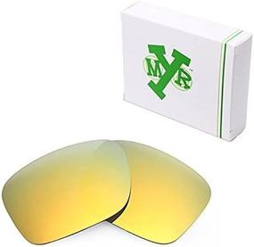 img 2 attached to 🕶️ Optimal Mryok Replacement Lenses for Oakley Sliver Sunglasses - Ideal Men's Eyewear Accessories