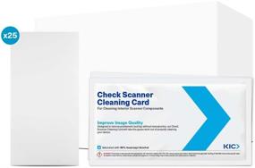 img 3 attached to 🔧 25-Pack of Check Scanner Cleaning Cards: Optimize Performance and Maintenance