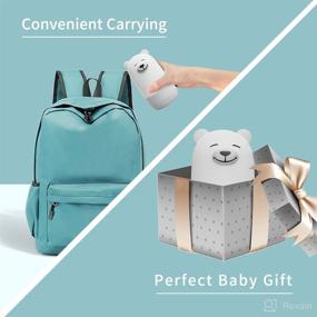 img 1 attached to 🐻 Baby Nail Clippers Set: Cute Case, Infant Manicure & Pedicure Kit for Newborns, Kids, & New Parents - Perfect Shower Gift! (Polar Bear Theme)