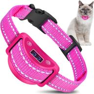 paipaitek silent meow collar, advanced vibration collar for cats, unique cat training collar to curb excessive meowing, 5 progressive training modes - safe & reflective logo