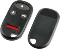 🔑 1998-2002 honda accord / 1999-2003 acura tl key fob keyless entry remote shell case & pad - kobutah2t-compatible logo