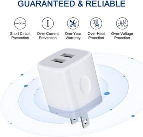 img 2 attached to 🔌 High-Speed USB C Charger Set for Pixel 6a/6 Pro/6/5a/5/4a/4/3a/3 XL/2 XL, Moto G82 G52 G200 G100 G60 G50 G9 G8 G7 Plus, Moto Edge 30 Pro/G Stylus/G Play/G Power, Includes Rapid Car Charger, Wall Charger & 2 Type C Cables - 3ft