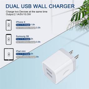 img 3 attached to 🔌 High-Speed USB C Charger Set for Pixel 6a/6 Pro/6/5a/5/4a/4/3a/3 XL/2 XL, Moto G82 G52 G200 G100 G60 G50 G9 G8 G7 Plus, Moto Edge 30 Pro/G Stylus/G Play/G Power, Includes Rapid Car Charger, Wall Charger & 2 Type C Cables - 3ft