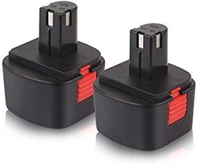 img 1 attached to Enegitech 12V 3000MAh Lincoln NI-MH Battery 2 Pack For Grease Guns: LIN-1201, 1200, 1240, 1242, & 1244