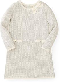 img 4 attached to 👗 Stylish Detail Sweater for Girls by Hope Henry: Perfect for Girls' Clothing and Dresses