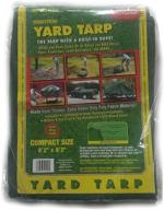 yard tarp drawstring poly multi purpose cover logo