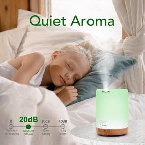 img 1 attached to 300Ml Ultrasonic Aromatherapy Essential Oil Diffuser Set By ASAKUKI