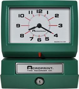 img 4 attached to Acroprint 150QR4 Heavy Duty Automatic Time Clock Recorder - Prints Month, Date, Hour (0-23) And Minutes
