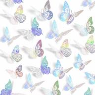 transform your space with saoropeb's 3d butterfly wall decor - 48 pcs, 4 styles & 3 sizes - perfect for birthday parties, weddings, classroom or nursery décor logo