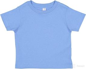 img 4 attached to Premium Quality RABBIT SKINS Infant 100% Cotton Jersey Short Sleeve Tee: Soft & Comfortable Choice!