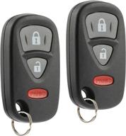 🔑 high-quality key fob for suzuki sx4 & grand vitara (kbrts005) - set of 2 логотип