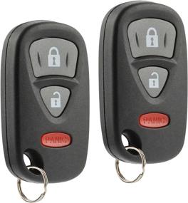 img 2 attached to 🔑 High-Quality Key Fob for Suzuki SX4 & Grand Vitara (KBRTS005) - Set of 2