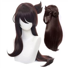 img 4 attached to DAZCOS Beidou Cosplay Wig Costume In Color1 - Perfect For Any Occasion!