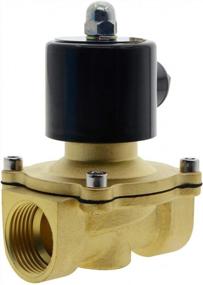 img 1 attached to DC 12V 2W-250-25 Brass Electric Solenoid Valve Normally Closed, Electromagnetic Control Water/Air/Diesel Controller
