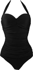 img 3 attached to 👙 COCOSHIP Elegant Vintage Swimwear: Stylish and Timeless Women's Clothing