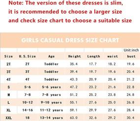 img 2 attached to Noomelfish Flower Floral Printed Dresses Girls' Clothing via Dresses