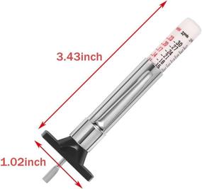 img 1 attached to 📏 PROND Tire Tread Depth Gauge - Accurate Measurement Tools for Tire Treads, Color-Coded Tire Depth Gauge - 4PCS, White Type