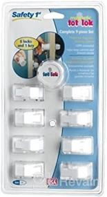 img 1 attached to 🔒 Secure and Convenient Tot-Lok 9 Piece Loc Assembly (1): Childproof Your Space with Ease