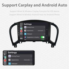 img 1 attached to Android Car Radio Play For 2011-2016 Nissan Juke Accessories,Android 11.0 Octa Core 2G RAM 32G ROM Support Bluetooth 5.0 Steering Wheel Control Mirror Link EZoneTronics