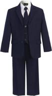 olivia koo 5 piece formal matching boys' clothing ~ suits & sport coats logo