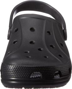 img 3 attached to Crocs Ralen Clog Black Roomy Men's Shoes best: Mules & Clogs