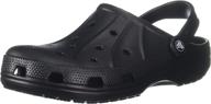 crocs ralen clog black roomy men's shoes best: mules & clogs logo