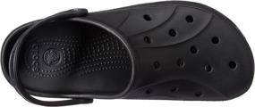 img 1 attached to Crocs Ralen Clog Black Roomy Men's Shoes best: Mules & Clogs